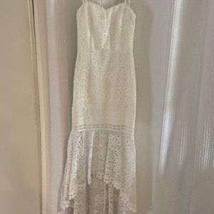 TwoSisters the Label lace fit and flare midi dress
